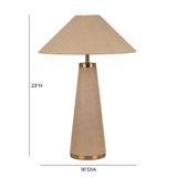 TOV Graham Natural Jute Table Lamp