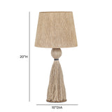 TOV Samba Natural Jute Table Lamp