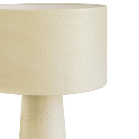 TOV Yala Cream Papier Mache Floor Lamp