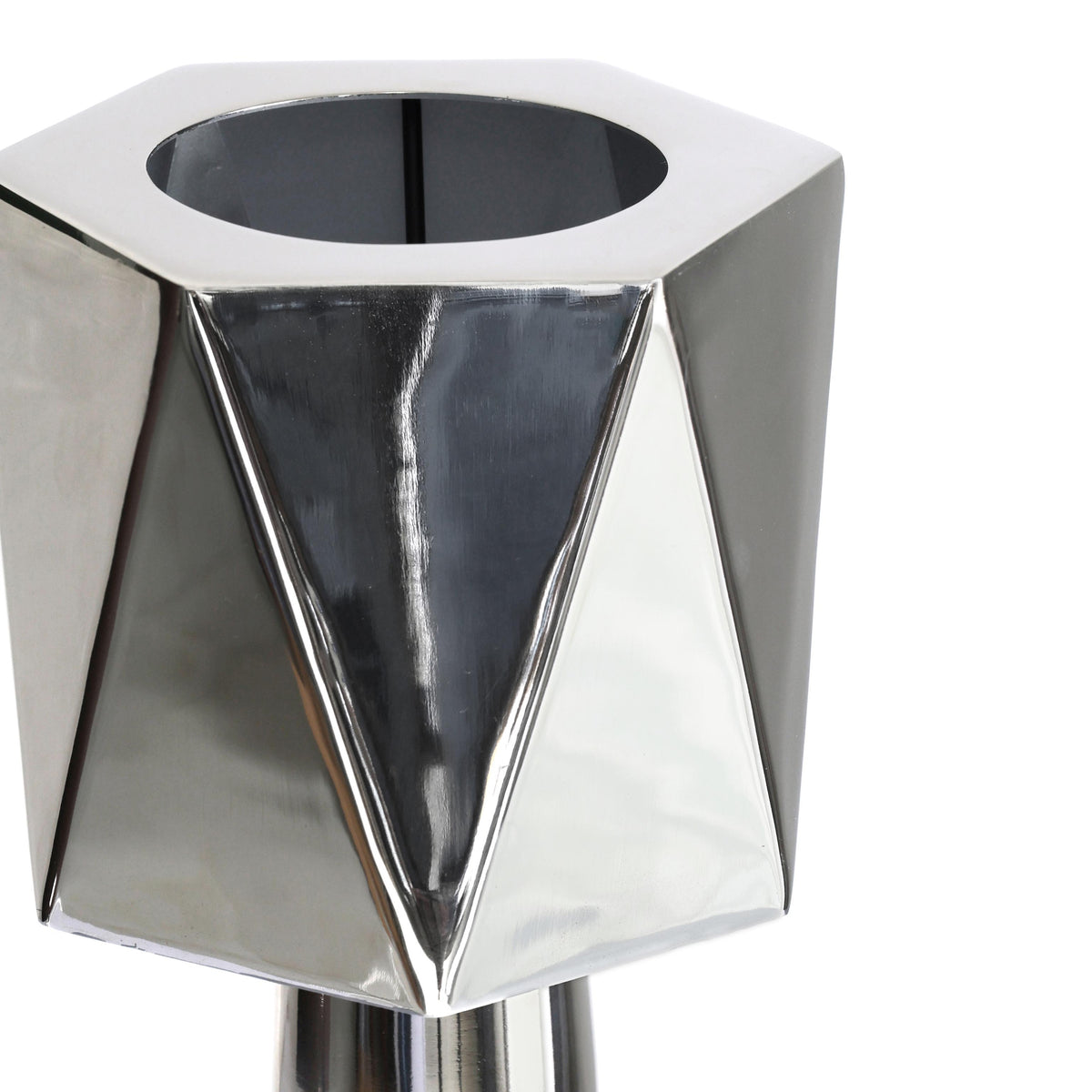TOV Polished Nickel Table Lamp