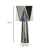 TOV Polished Nickel Table Lamp