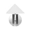 TOV Geo Semi-Circled Chrome Table Lamp