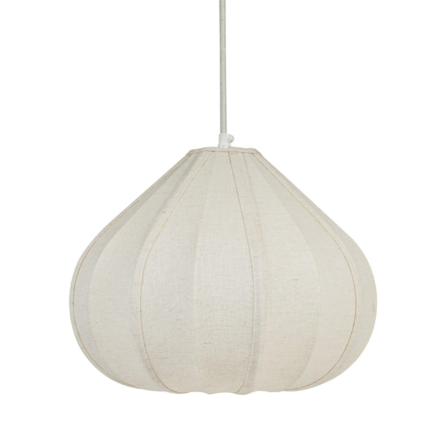 TOV Zubeda Cotton Teardrop Pendant Lamp Small