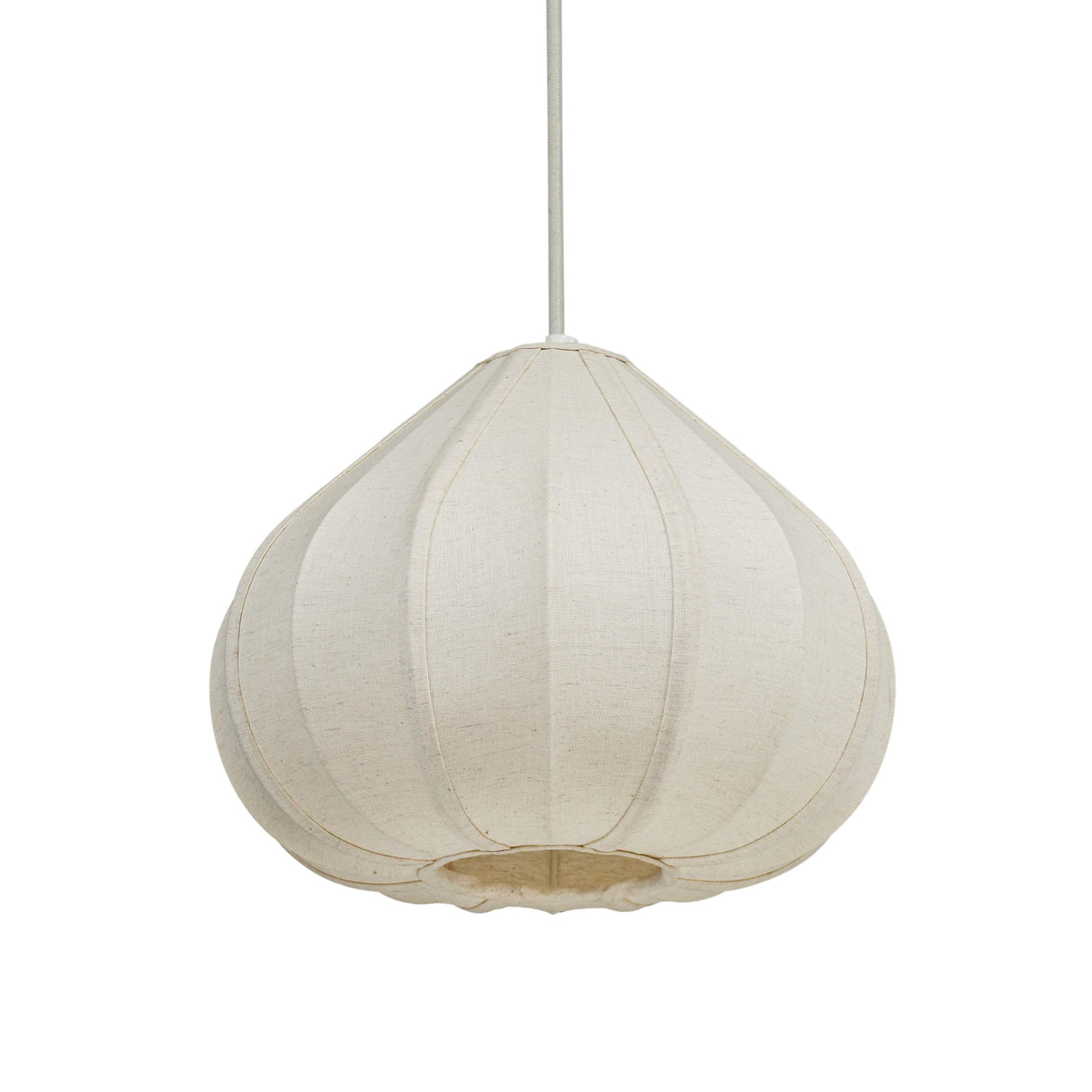 TOV Zubeda Cotton Teardrop Pendant Lamp Small