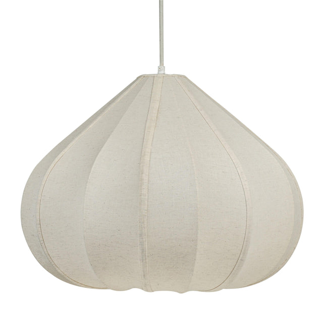 TOV Zubeda Cotton Teardrop Pendant Lamp Large