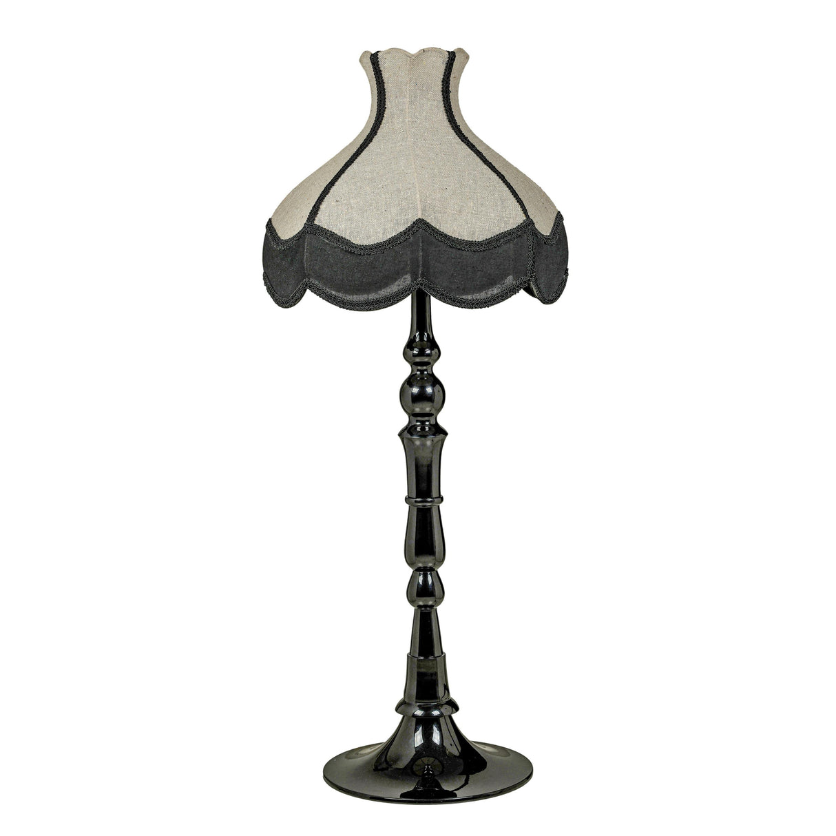 TOV Buchanan Black Aluminium Table Lamp