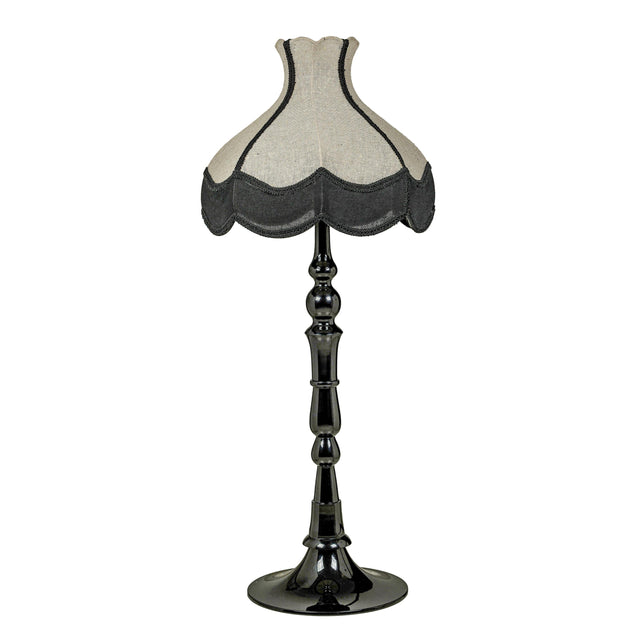 TOV Buchanan Black Aluminium Table Lamp
