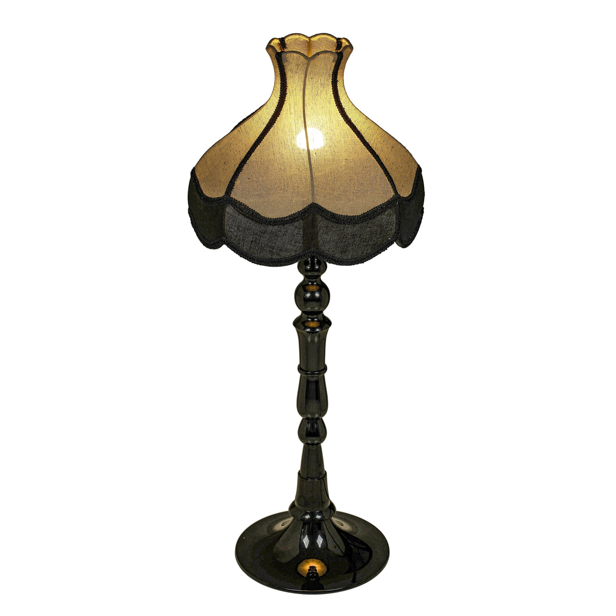 TOV Buchanan Black Aluminium Table Lamp