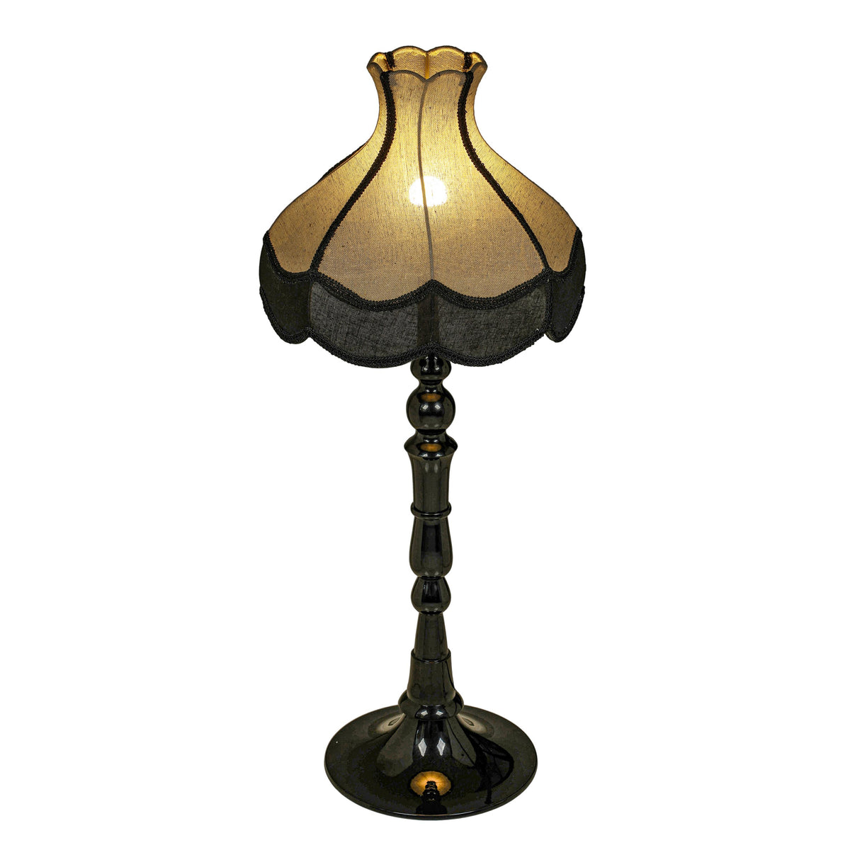 TOV Buchanan Black Aluminium Table Lamp