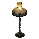 TOV Buchanan Black Aluminium Table Lamp