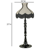 TOV Buchanan Black Aluminium Table Lamp