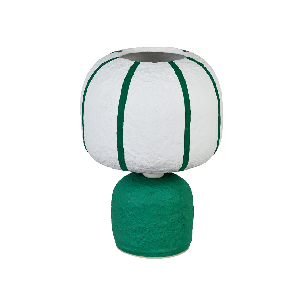 TOV Margate Green Cotton Mache Table Lamp