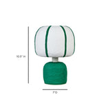 TOV Margate Cotton Mache Table Lamp