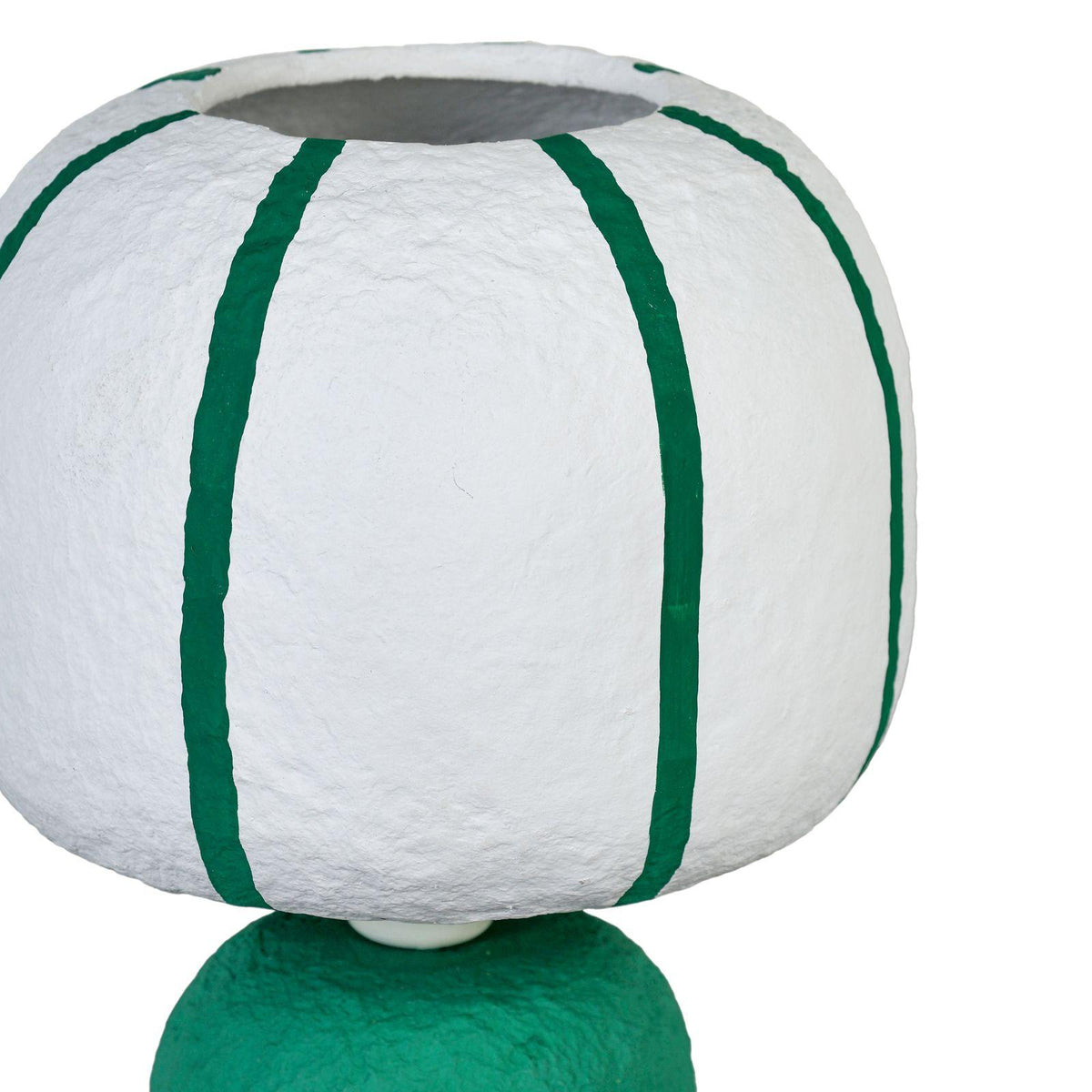 TOV Margate Green Cotton Mache Table Lamp