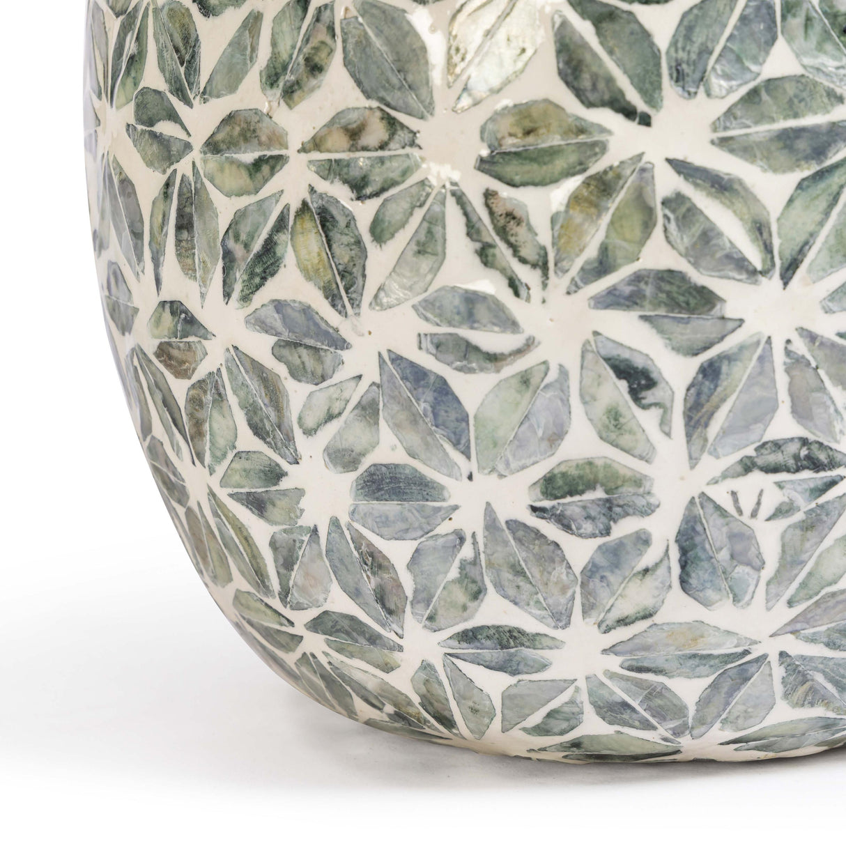TOV Yaya Green Capiz Shell Table Lamp
