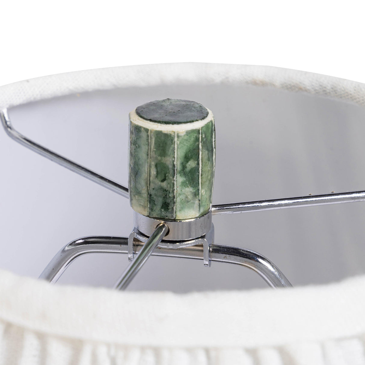 TOV Yaya Green Capiz Shell Table Lamp