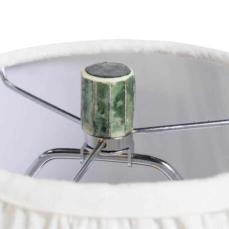 TOV Yaya Green Capiz Shell Table Lamp