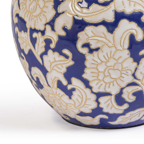 TOV Diana Blue &amp; White Table Lamp