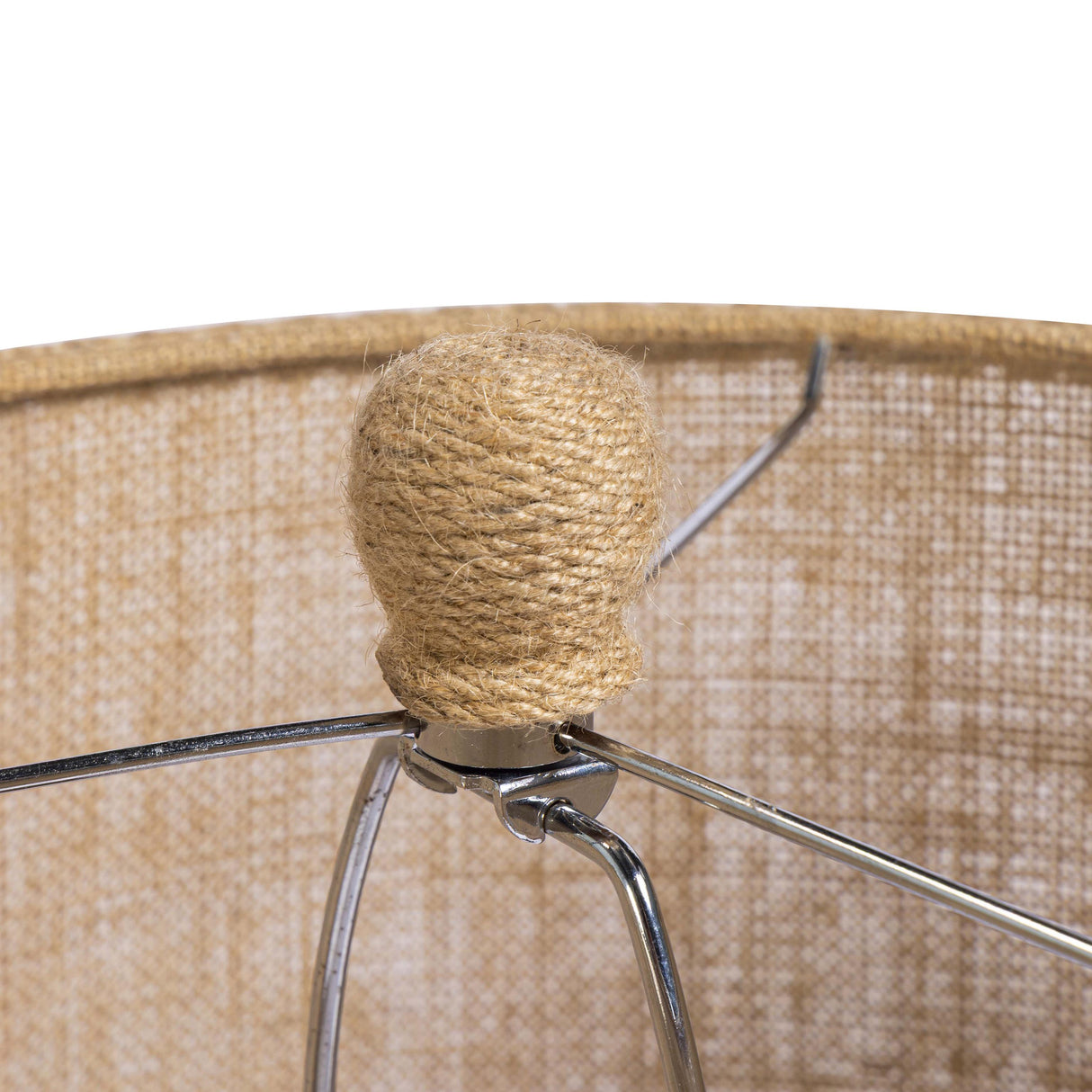 TOV Baha Natural Bamboo Jute Table Lamp