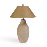 TOV Tanga Natural Jute and Cotton Table Lamp
