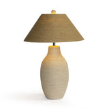TOV Tanga Natural Jute and Cotton Table Lamp