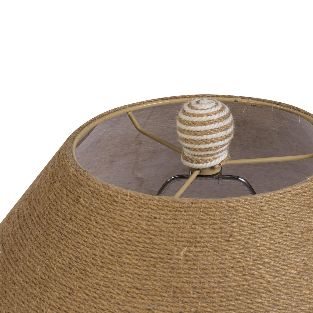 TOV Tanga Natural Jute and Cotton Table Lamp