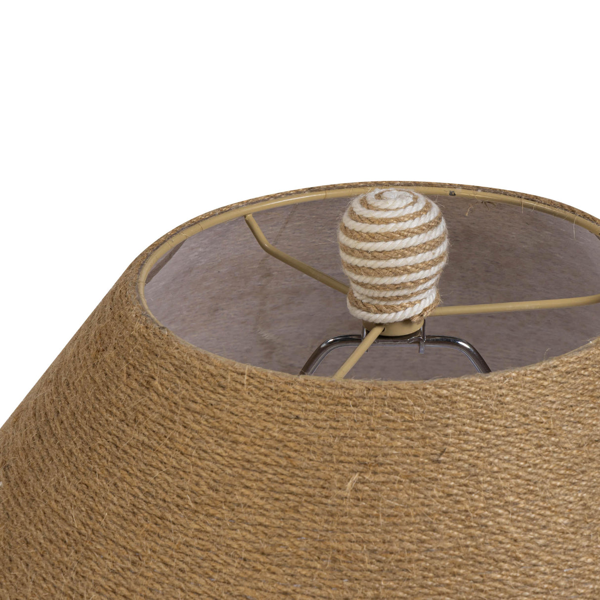 TOV Tanga Natural Jute and Cotton Table Lamp