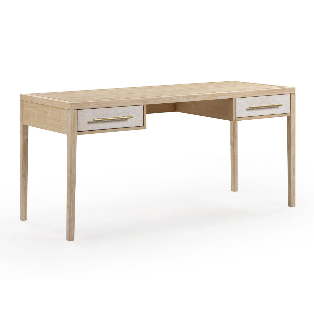 TOV Hera 62'' Natural Washed Executive Desk