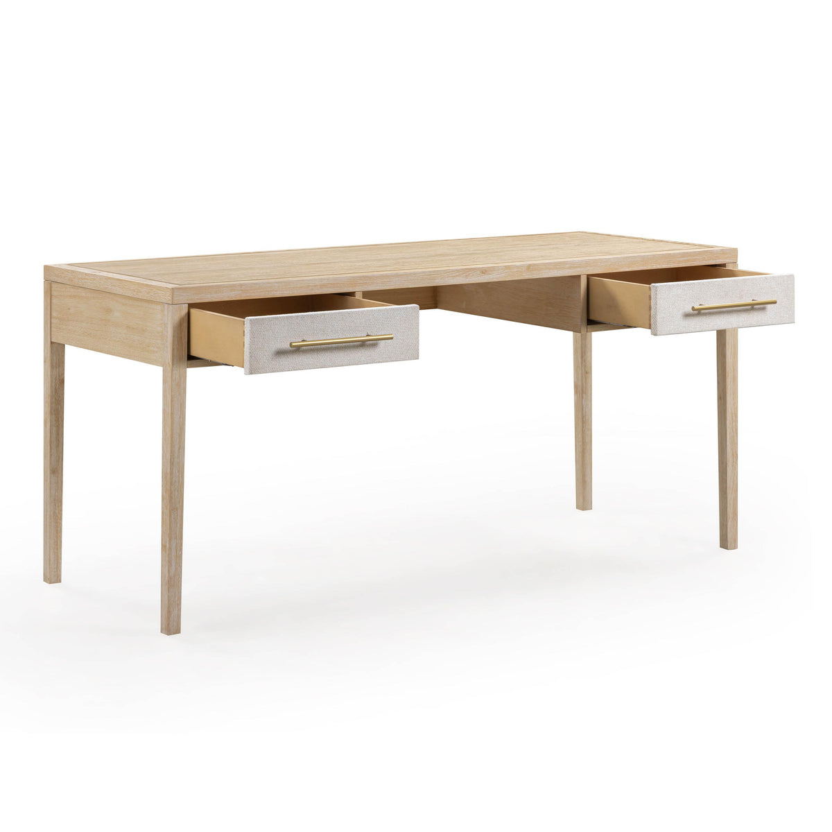 TOV Hera 62'' Natural Washed Executive Desk
