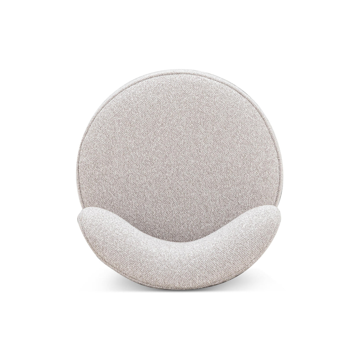 TOV Amaya Grey Textured Performance Fabric Swivel Desk Chair