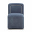 TOV Dolce Performance Velvet Rolling Desk Chair