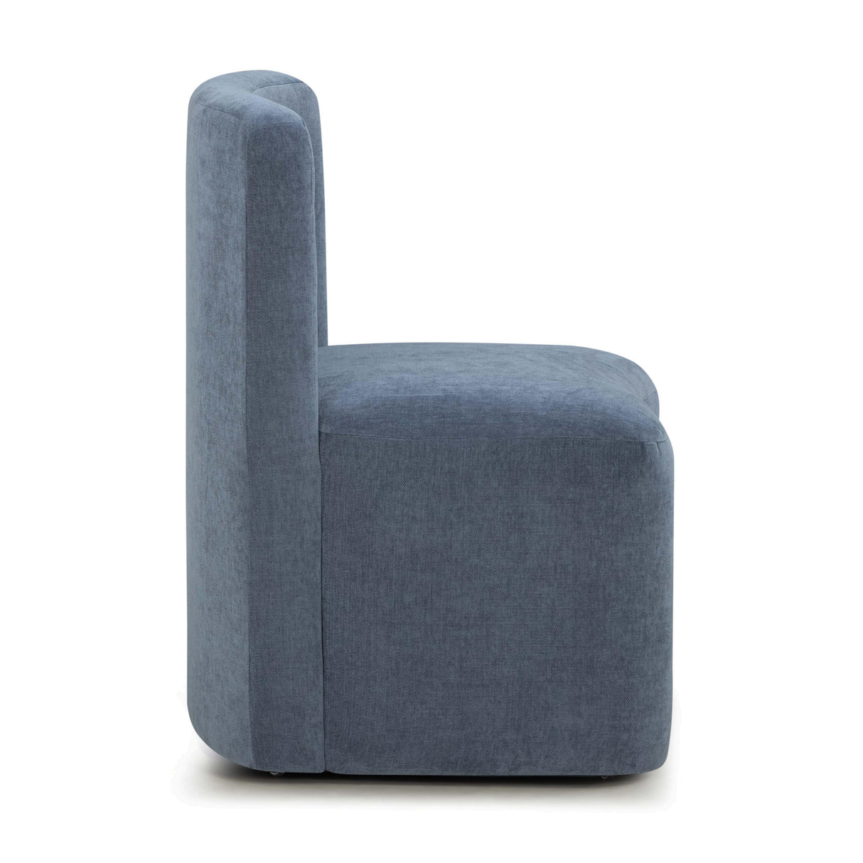 TOV Dolce Blue Rolling Desk Chair