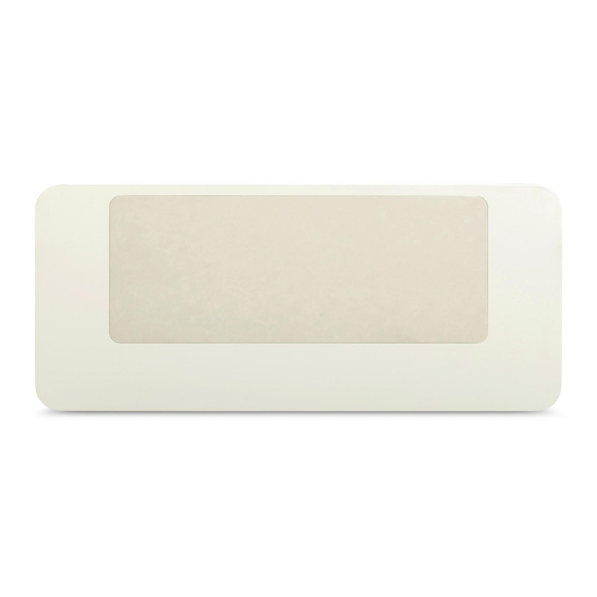 TOV Sarah 55" Cream 2-Drawer Executive Work Desk