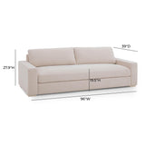 TOV Beckham 96" Performance Chenille Sofa