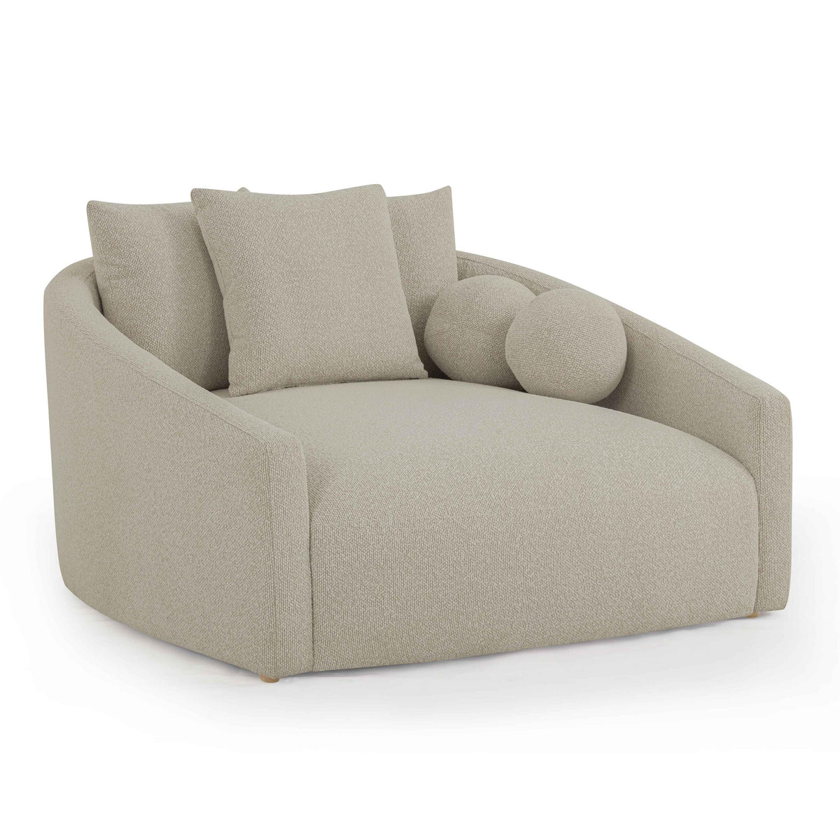 TOV Hanim Warm Grey Boucle Daybed