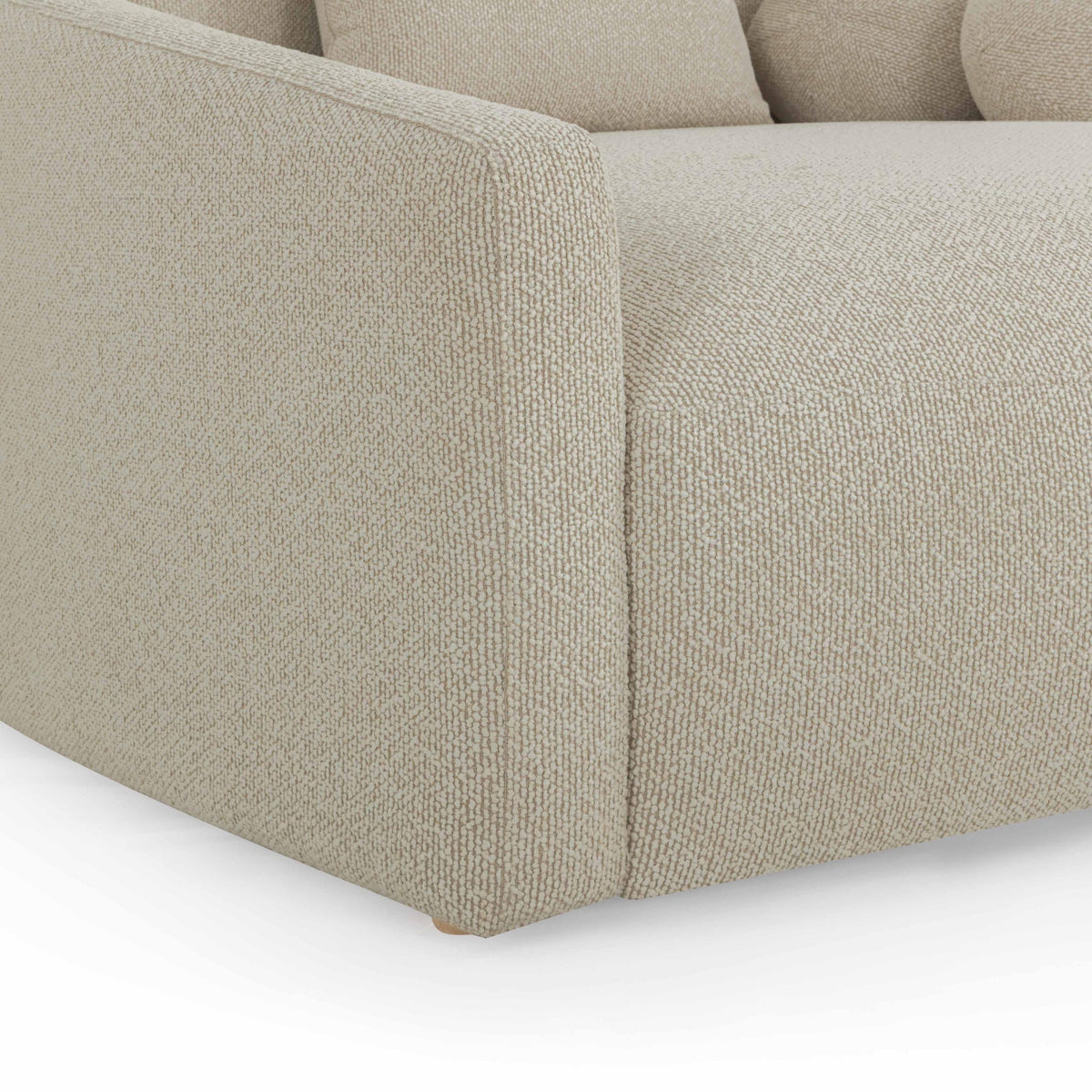 TOV Hanim Warm Grey Boucle Daybed