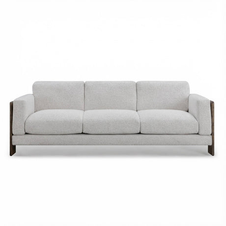 TOV Elyn 91" Cream Contract-Grade Boucle Sofa