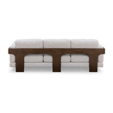 TOV Elyn 91" Cream Contract-Grade Boucle Sofa