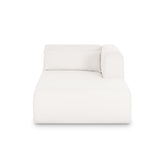 TOV Tarra Cream Chenille Modular RAF Chaise