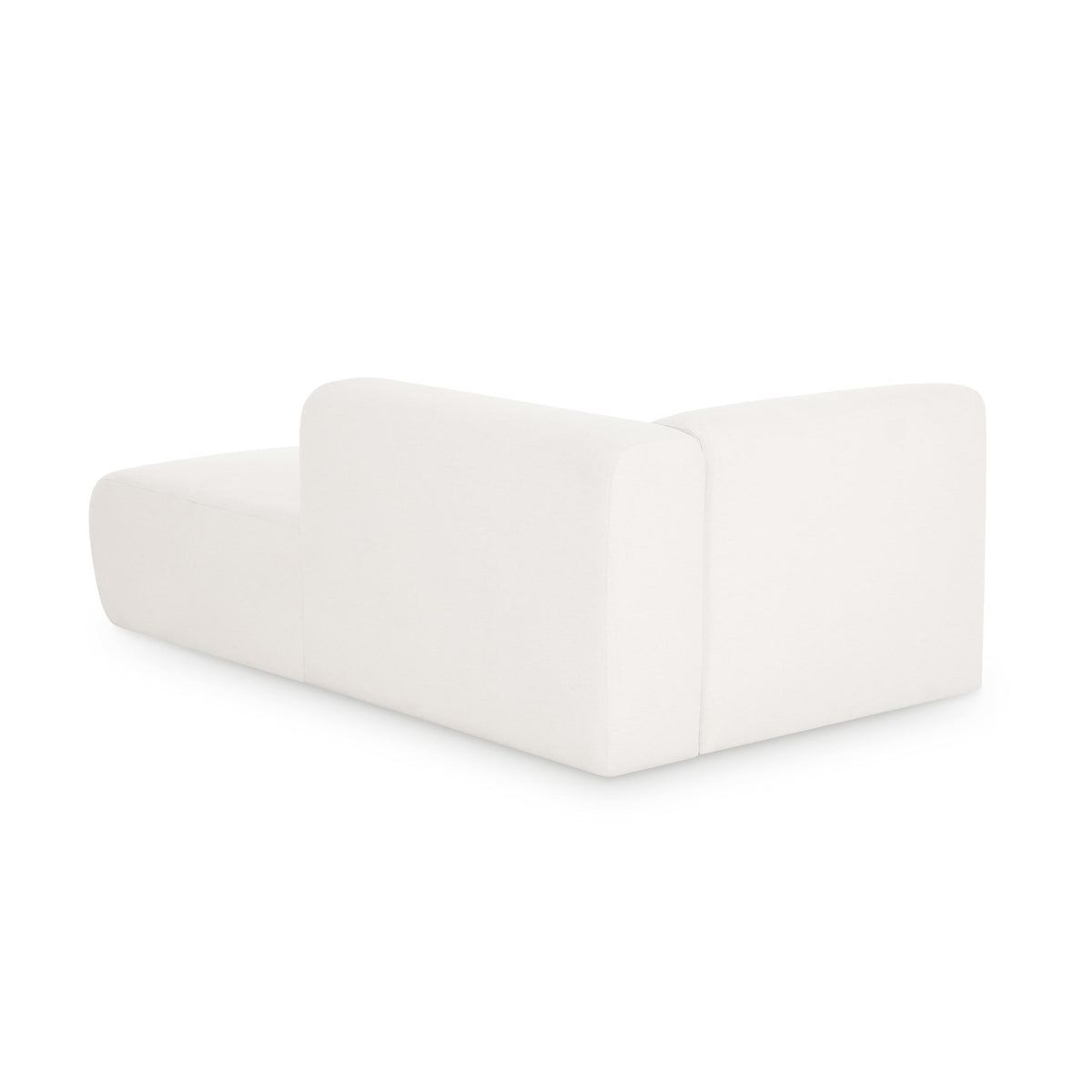TOV Tarra Cream Chenille Modular RAF Chaise