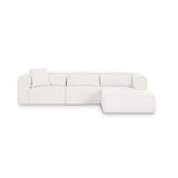 TOV Tarra Cream Chenille Modular RAF Sectional