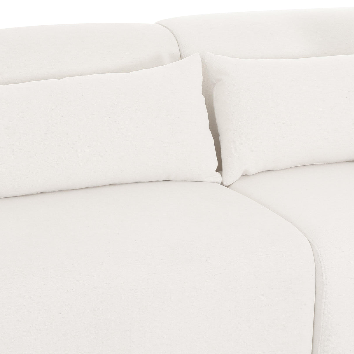 TOV Tarra Cream Chenille Modular RAF Sectional