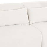 TOV Tarra Cream Chenille Modular RAF Sectional