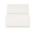 TOV Tarra Cream Performance Chenille Modular Armless Chair