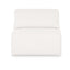 TOV Tarra Cream Performance Chenille Modular Armless Chair