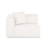 TOV Tarra Cream Chenille Modular LAF Corner Chair