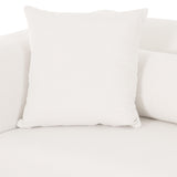 TOV Tarra Cream Performance Chenille Modular Corner Chair