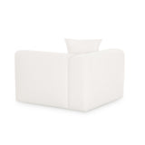 TOV Tarra Cream Chenille Modular LAF Corner Chair