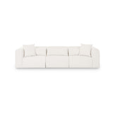 TOV Tarra Cream Chenille Modular Sofa