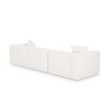 TOV Tarra Cream Chenille Modular Sofa